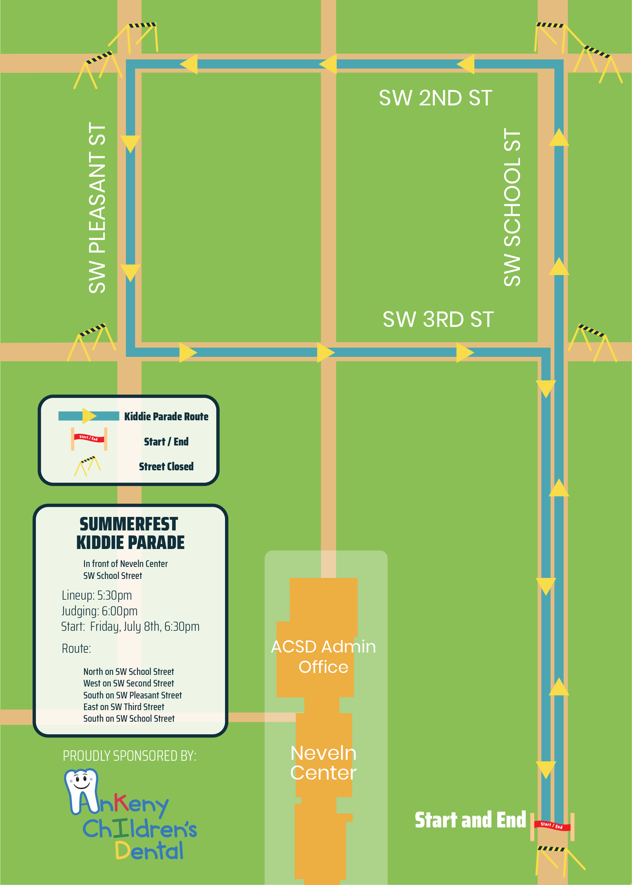 Ankeny Summerfest 2024 Parade Route Blinnie